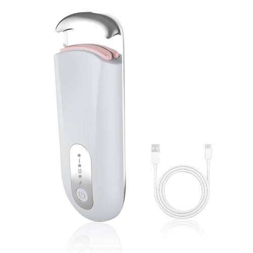 Heated Eyelash Curler with Adjustable Temperature