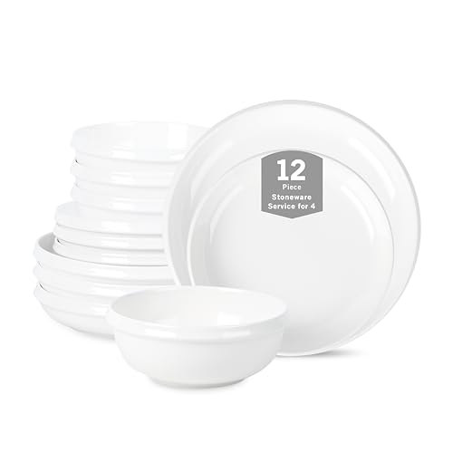 12-Piece Porcelain Dinnerware Set