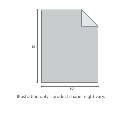 Cozy Reversible Fleece Throw Blanket for Couch