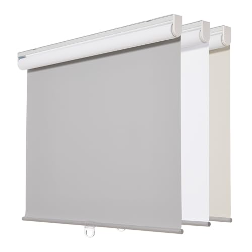 Cordless Blackout Roller Window Shades UV Blocking