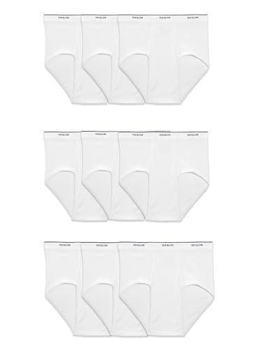 9 Pack Fruit of the Loom Men's Tag-Free Briefs