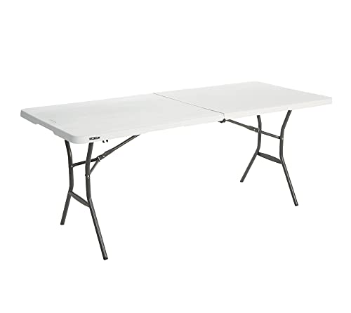 Lifetime 6 Foot Fold-in-Half Commercial Table