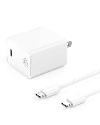 POWERΛDD PRO USB C Charger Block, iPhone 15 Charger Block PD 30W Power Adapter with Power Cord, USB C Wall Charger Compatible with iPhone 15/15 Pro/15 Pro Max/15 Plus, Goole Pixel 8/8 Pro/ 7/7 Pro