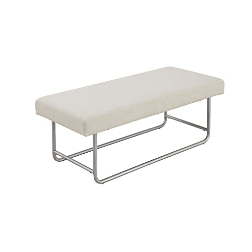 Martha Stewart Upholstered Entryway Accent Bench 48"