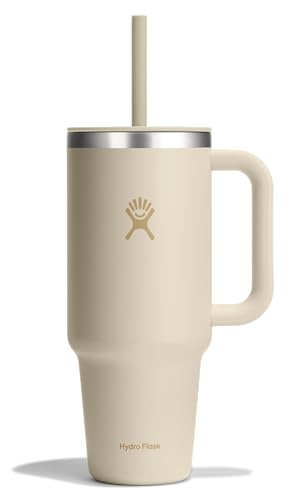 40 Oz Hydro Flask Insulated Travel Tumbler with Straw