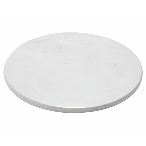 StonePlus Round Marble Pastry Board Tray