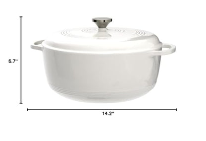 Lodge 7.5 Quart Enameled Cast Iron Dutch Oven