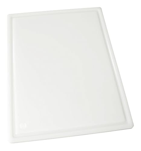 Winco Heavy Duty Plastic Cutting Board 12x18 Inch