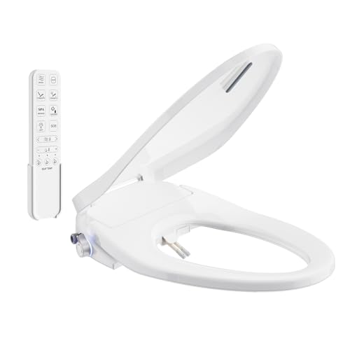 Electric Bidet Toilet Seat for Elongated Toilets