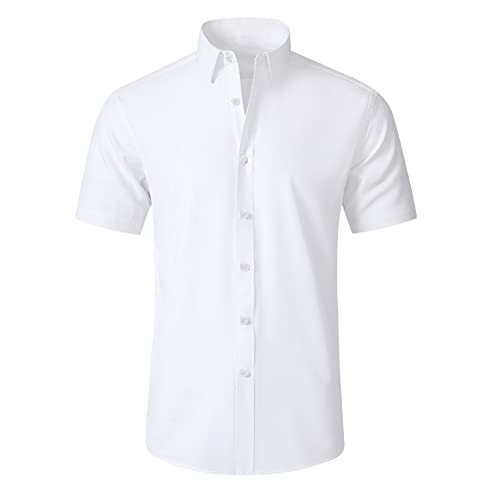 Wrinkle Free Stretch Moisture Wicking Dress Shirt