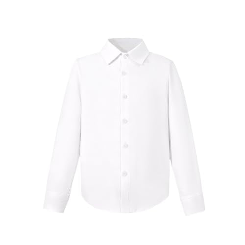 Boys Long Sleeve Button Down Dress Shirt