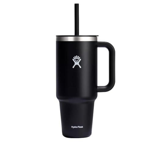 40 Oz Hydro Flask Insulated Travel Tumbler with Straw