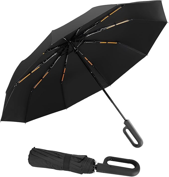 Folding Inverted Windproof Umbrella (5 Colors)