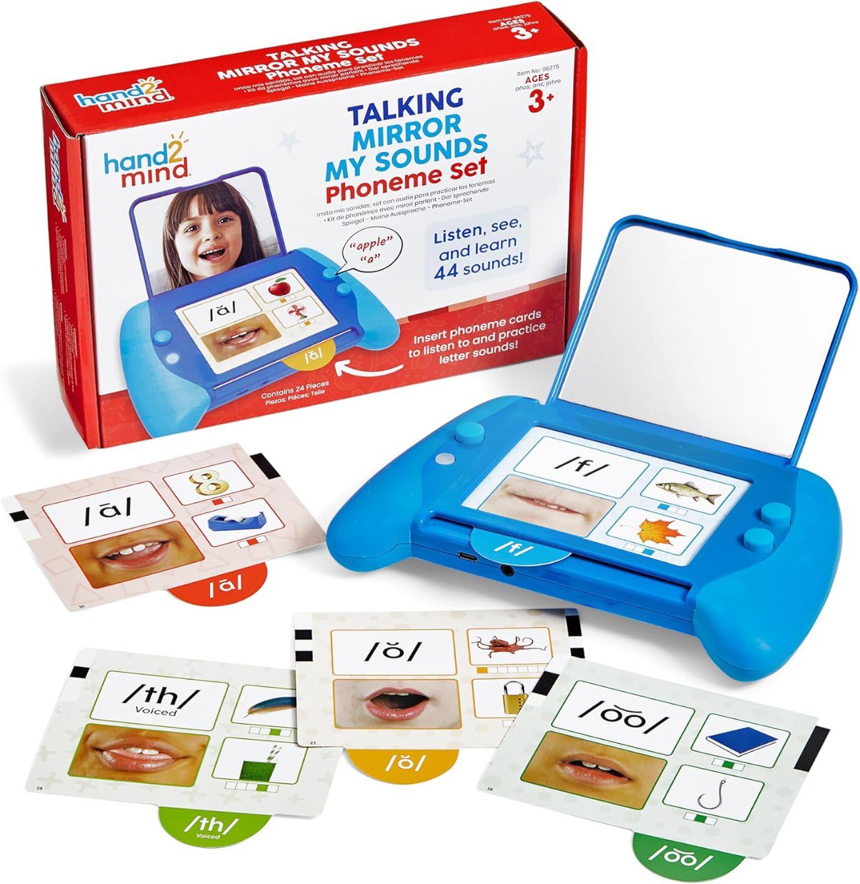 Talking Mirror Phoneme Flash Cards Learning Set