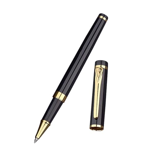 Borges 24K Gold Trim Rollerball Pen Gift Set