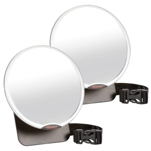 2 Pack Diono Adjustable Baby Car Seat Mirrors