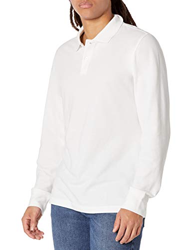 Amazon Essentials Men's Slim Fit Long Sleeve Polo Shirt