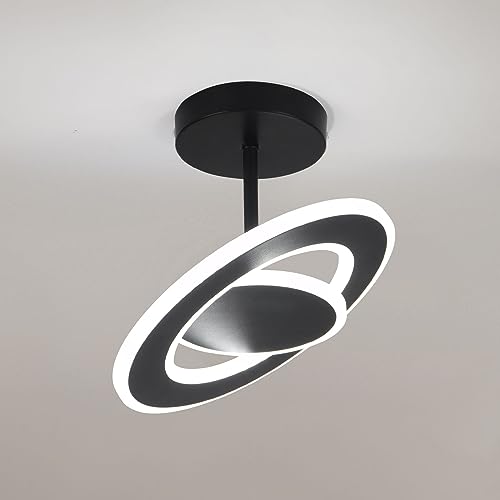 EIDEARAY Modern LED Ceiling Light Acrylic Hallway Light 30W Cool White Multi-Directional Ceiling Lamp Adjustable Flush Mount Ceiling Light Fixtures for Bedroom Kitchen Balcony Corridor Stair Aisle