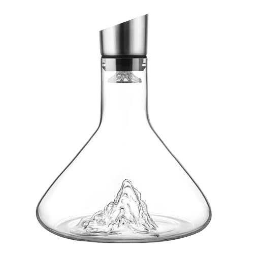 Cooko Crystal Wine Decanter with Aerator