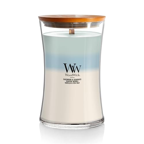 WoodWick Oceanic Trilogy Large Hourglass Candle
