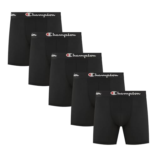 5 Pack Champion Performance Boxer Briefs