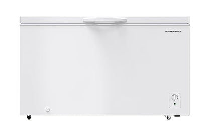 Hamilton Beach HZ4941 14 cu ft Upright Convertible Fridge/Freezer-Frost Free-Reversible Door-Removable Glass Shelves-LED Interior Light, White