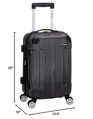 Rockland 20-Inch Hardside Carry-On Spinner Luggage