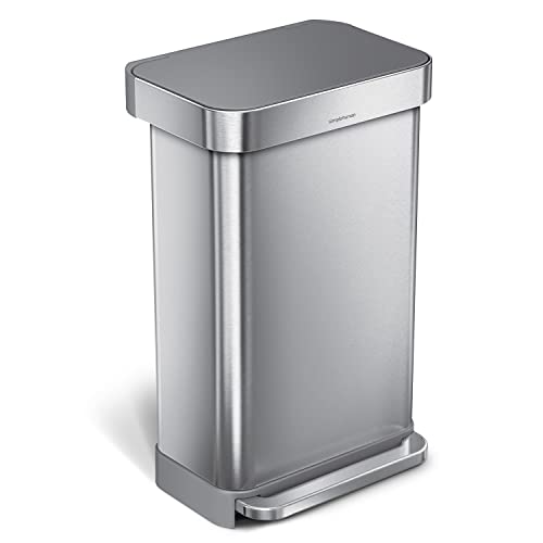 45 Liter simplehuman Hands-Free Kitchen Step Trash Can