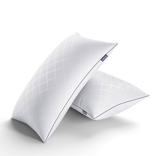 2 Pack Standard Bed Pillows for Sleeping Hotel Quality