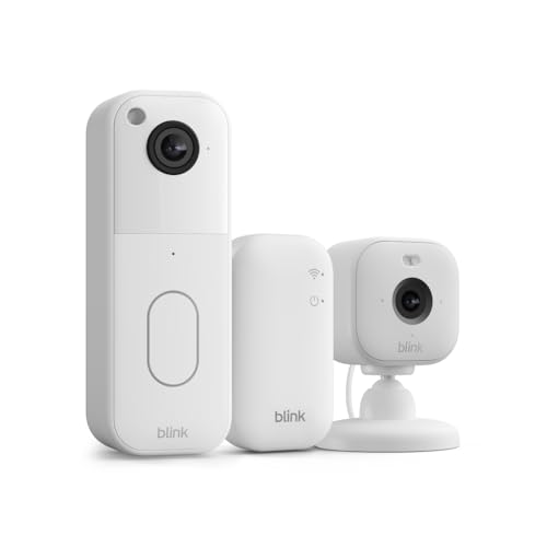 1 Camera Blink Video Doorbell and Mini 2 System