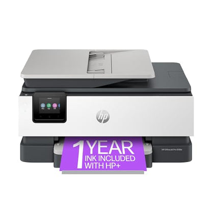 HP OfficeJet Pro 8139e Wireless All-in-One Color Inkjet Printer, Print, scan, Copy, fax, ADF, Duplex Printing Best-for-Home Office, 1 Year of Instant Ink Included (40Q51A)