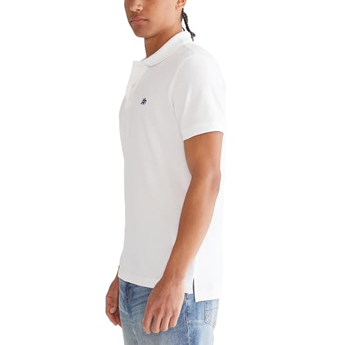 AEROPOSTALE Men's Bleach Polo Shirt, Medium
