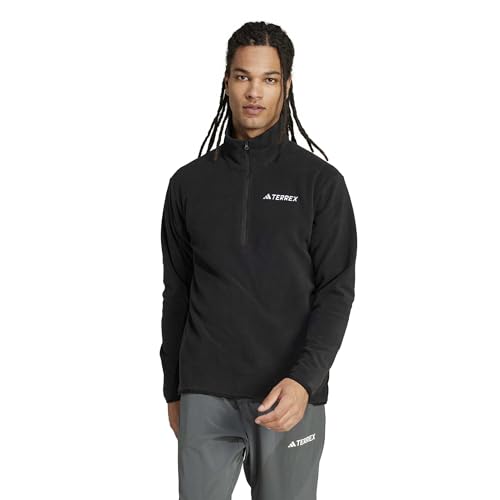 adidas Terrex Half-Zip Fleece Hiking Jacket