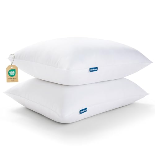 2 Pack Bedsure Queen Pillows Down Alternative Hotel Quality