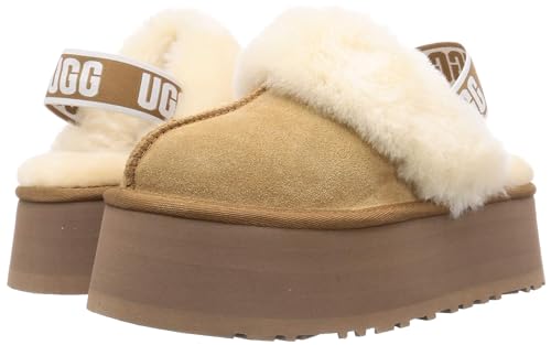 UGG Women's Funkette Chestnut Slippers, Size 9