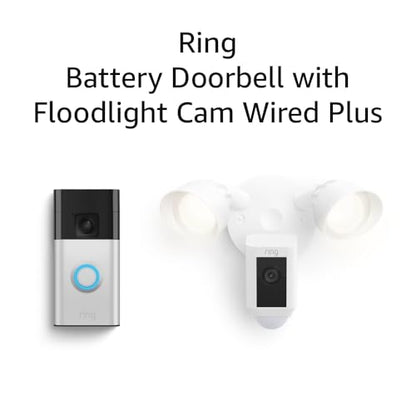 Ring Floodlight Cam Wired Doorbell