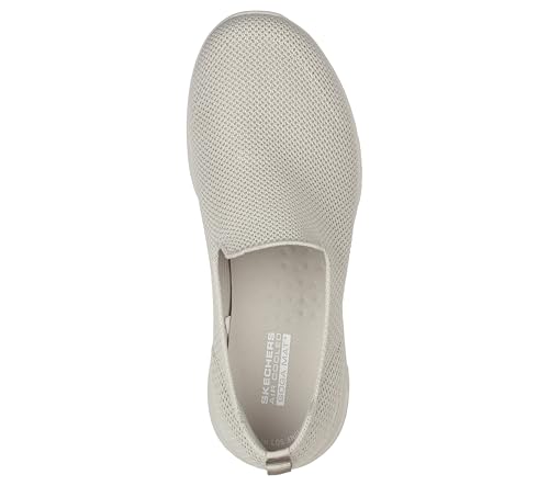 Skechers Women's Taupe Walking Sneakers, Size 8 US