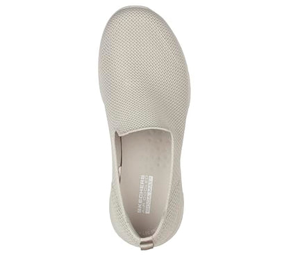 Skechers Women's Taupe Walking Sneakers, Size 8 US
