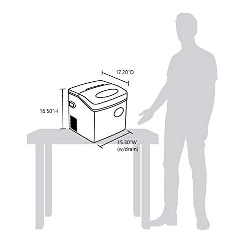 NewAir Portable Ice Maker - 50 lb Daily Production