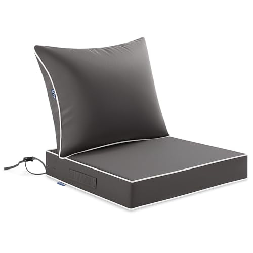 Waterproof Outdoor Seat Cushion 24x24 Inch