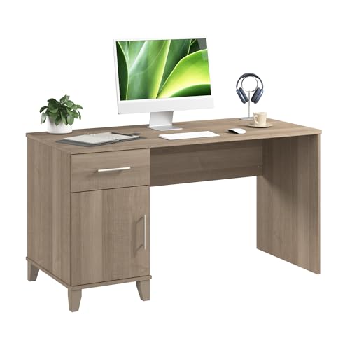 Bush Home 54-Inch Office Desk with Storage