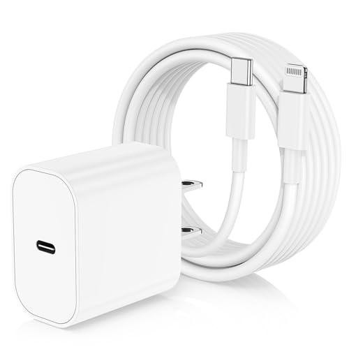 Fast Charging USB C Wall Charger with 10ft Cable