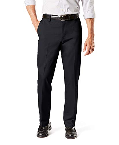 Dockers Men's Straight Fit Stretch Khaki Pants Creased