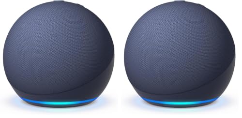 2 Pack Amazon Echo Dot Smart Speaker with Alexa