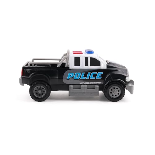 Mighty Fleet 12-Inch Police Pickup Truck Toy
