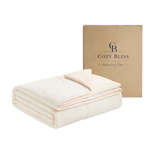 Cozy Bliss Cooling Twin Reversible Comforter