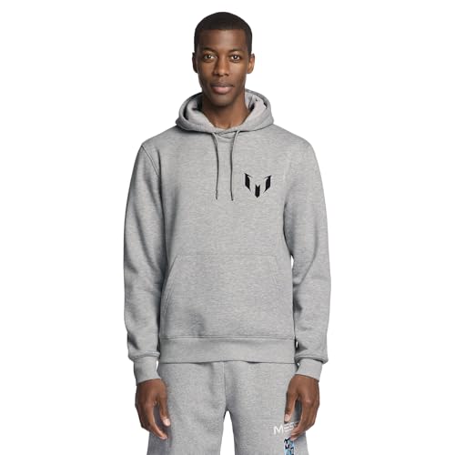 Messi Men's Back Graphic Pullover Hoodie
