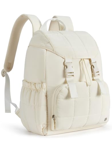 BOSTANTEN 15.6 Inch Puffer Laptop Backpack Women