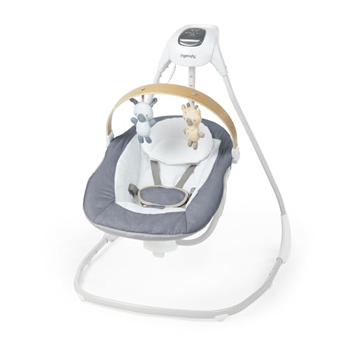 Ingenuity Compact Baby Swing with Rotating Seat