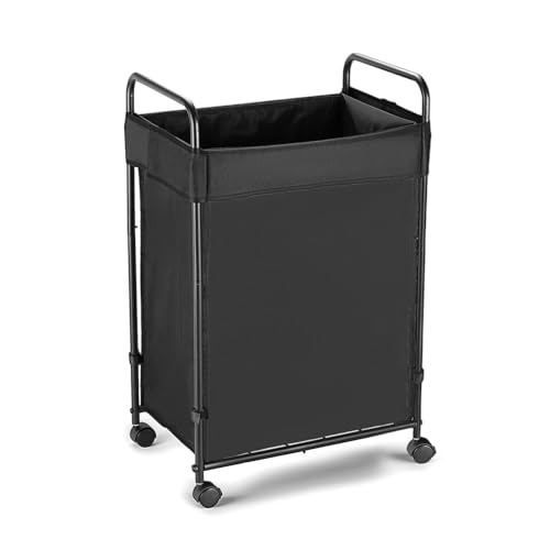90L Rolling Laundry Hamper with Removable Liner